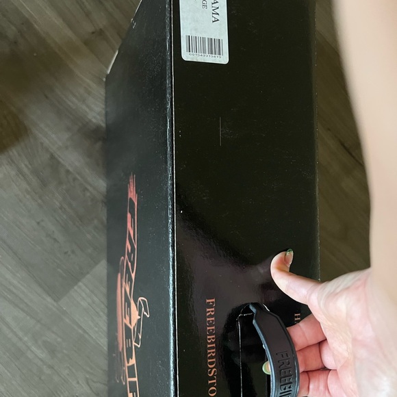 Freebird Tan Heeled Boots Sleek Western Style - Picture 6 of 6